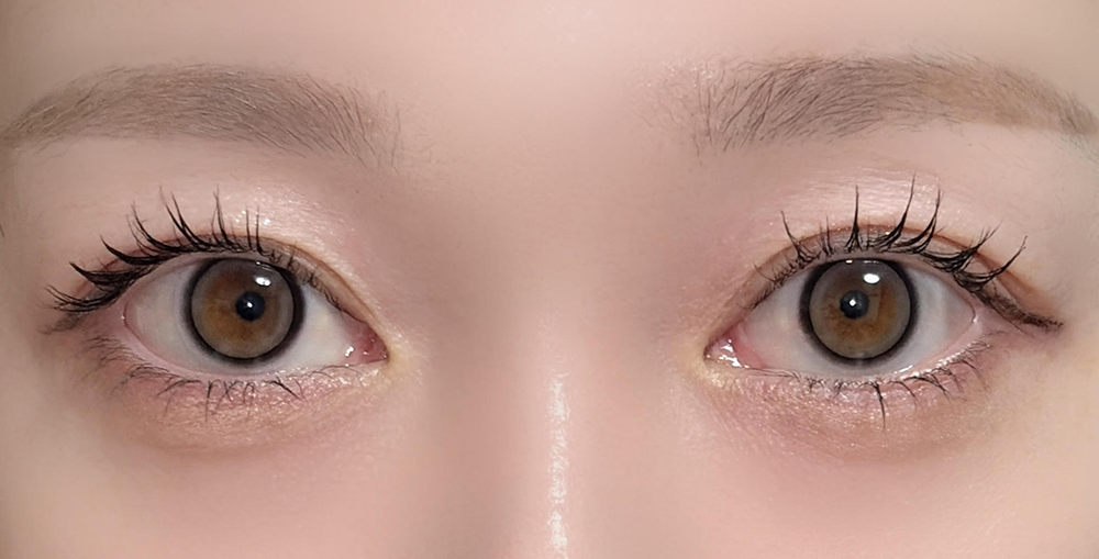 ReVIA 1day COLOR/スティルレイ着用画像
