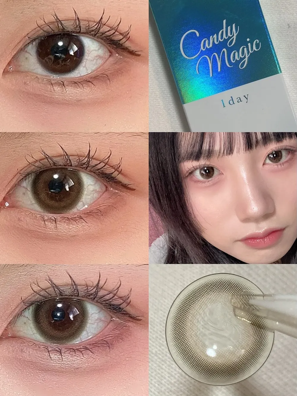 candymagic 1day(キャンディーマジックワンデー) LULU BROWN ルルブラウン