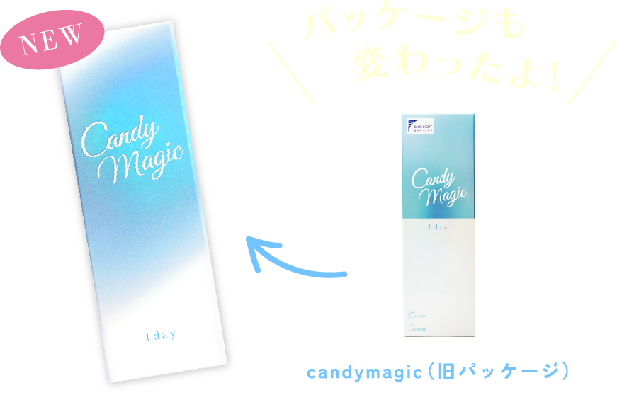 パッケージも変わったよ