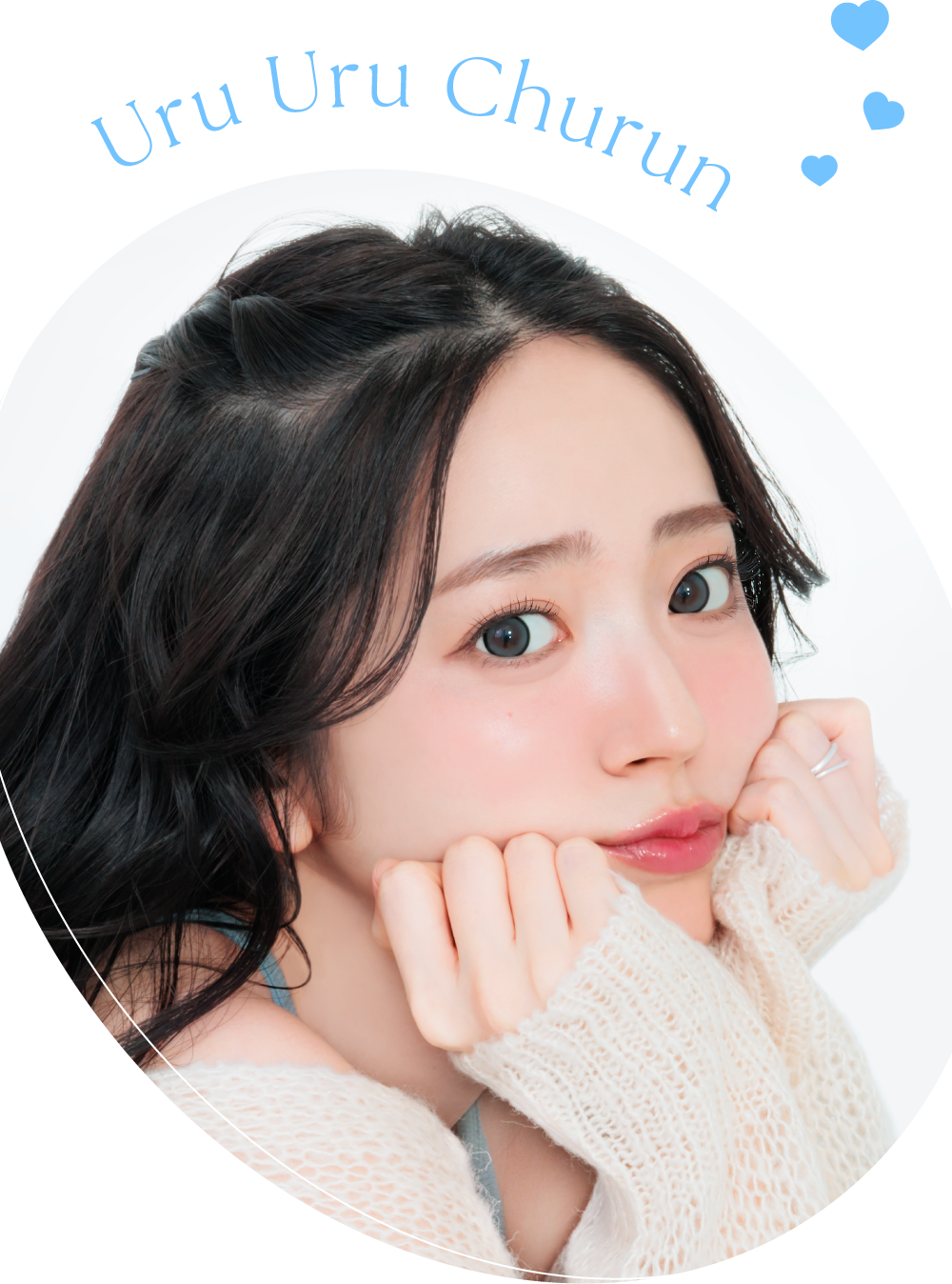 鈴木愛理さんメログレー着用イメージ