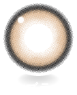 メロブラウン レンズ