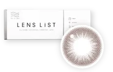 LENS LiST シリコーン 1day ピュアリーブラウン