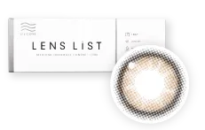 LENS LiST シリコーン 1day シアーブラウン