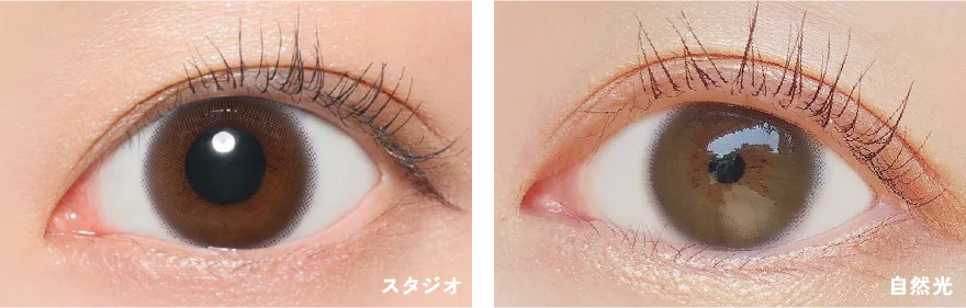 遠近両用カラコン　ムースブラウン　MUUSE BROWN