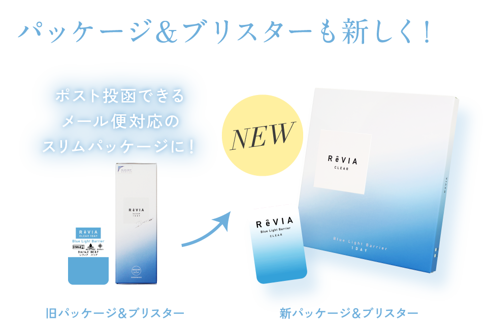 パッケージ&ブリスターも新しく！