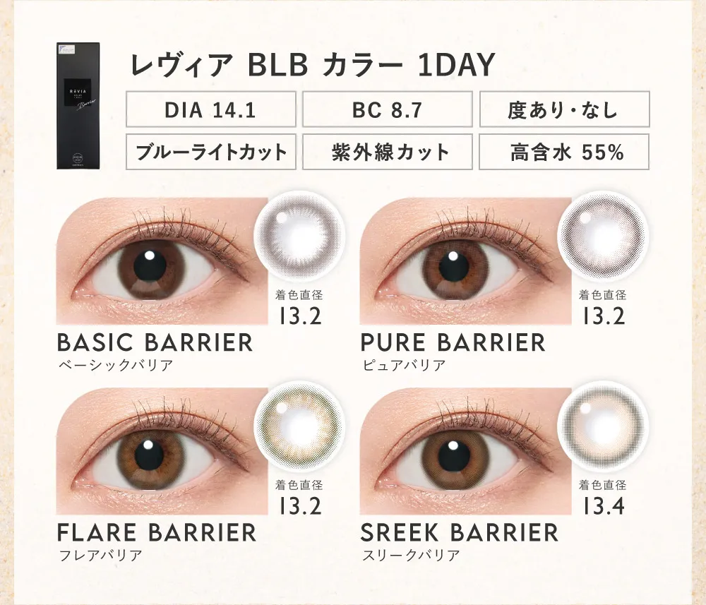 レヴィア BLB カラー 1DAY