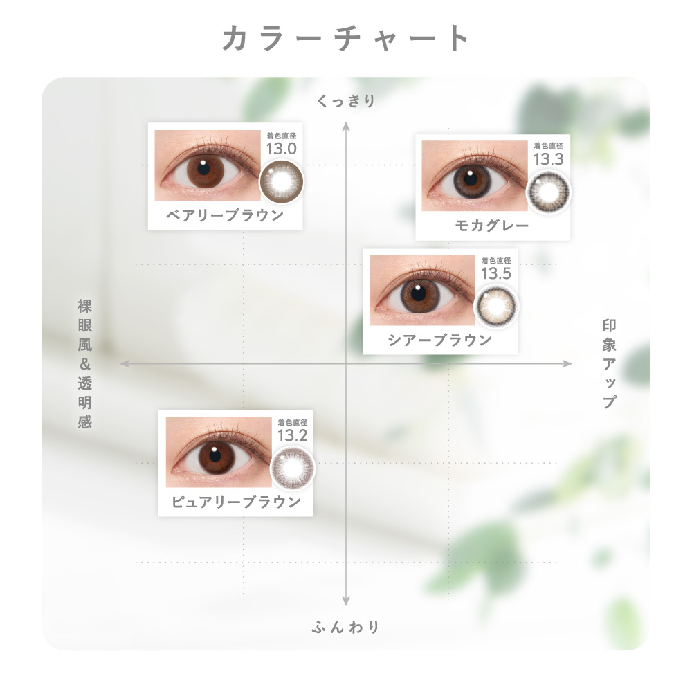 LENS LiST シリコーン 1day ピュアリーブラウン 10枚入り レンズリスト