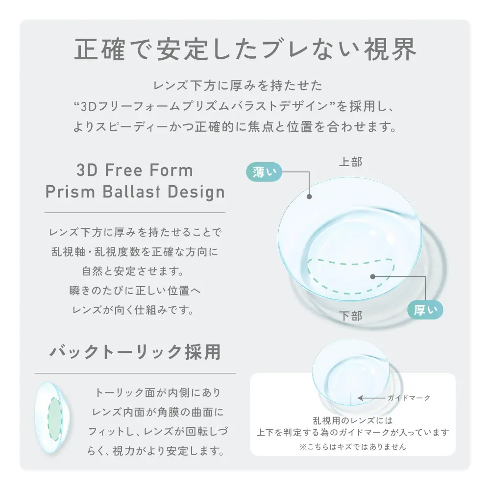 2箱セット】ReVIA CLEAR TORIC 1day 1箱30枚入り×2箱 計60枚 レヴィア